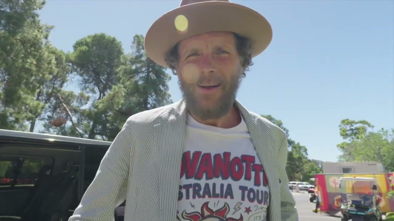 Джованотти выступает на фестивале Womad в Аделаиде.