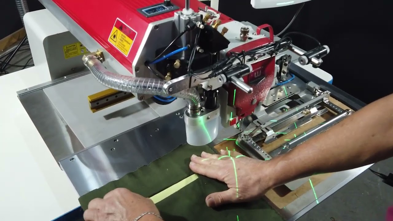 Máquina Eletrônica para Bolso Embutido (Calça Social) com Corte a Laser – W-3020-68 – WESTMAN