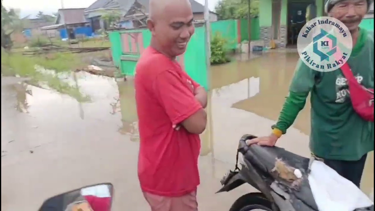 Rumah Warga Desa Santing Blok Kerjatadi Terendam Air 