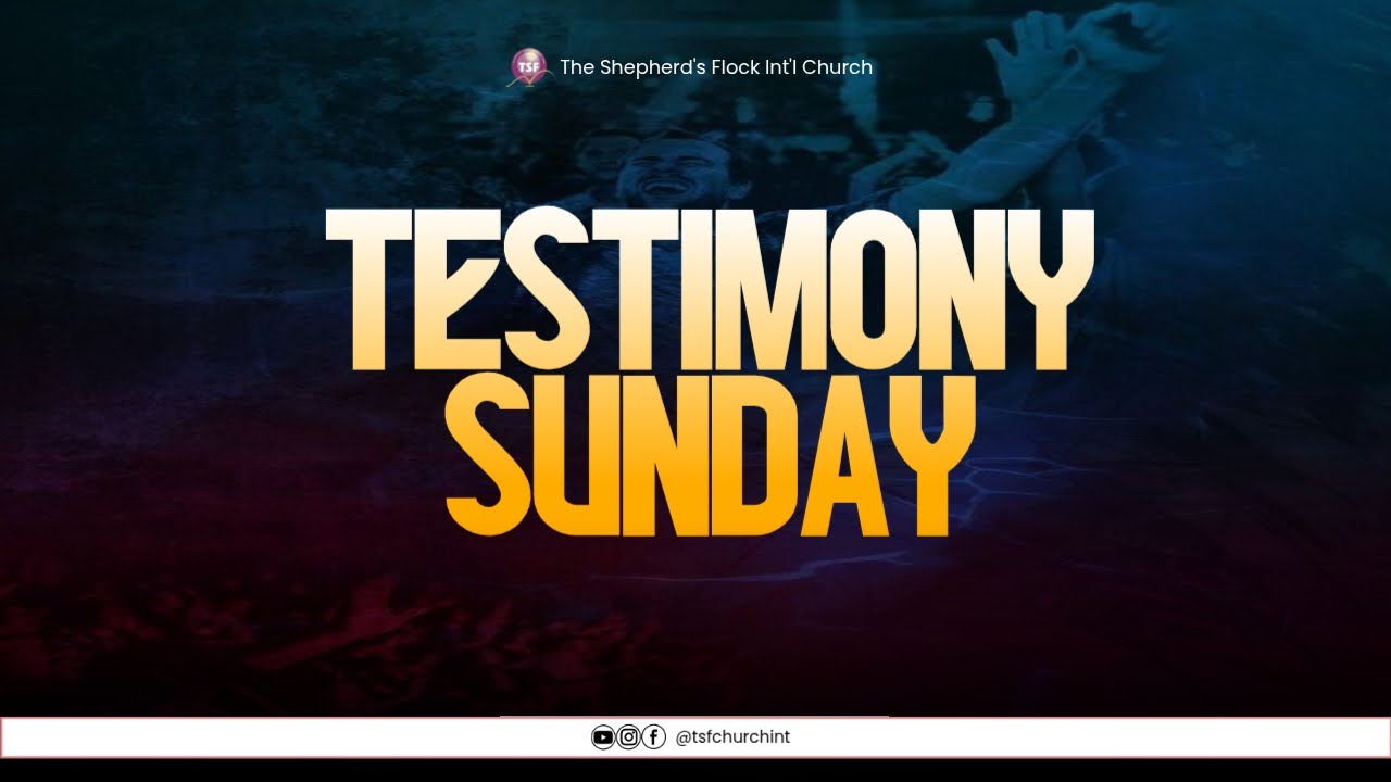 TESTIMONY SUNDAY | PASTOR TONY BIGILA