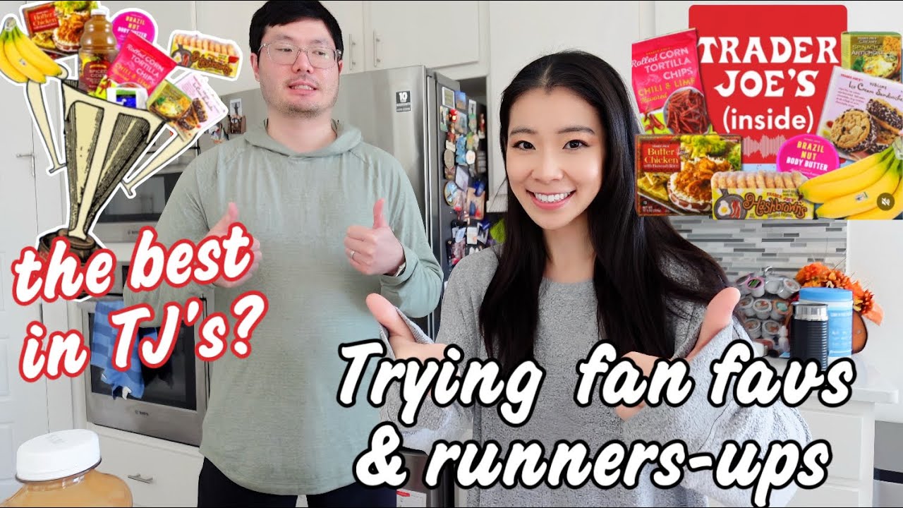 Trying Trader Joe's Most Popular Products for 2024 & The runners up trader joe's fan favorites