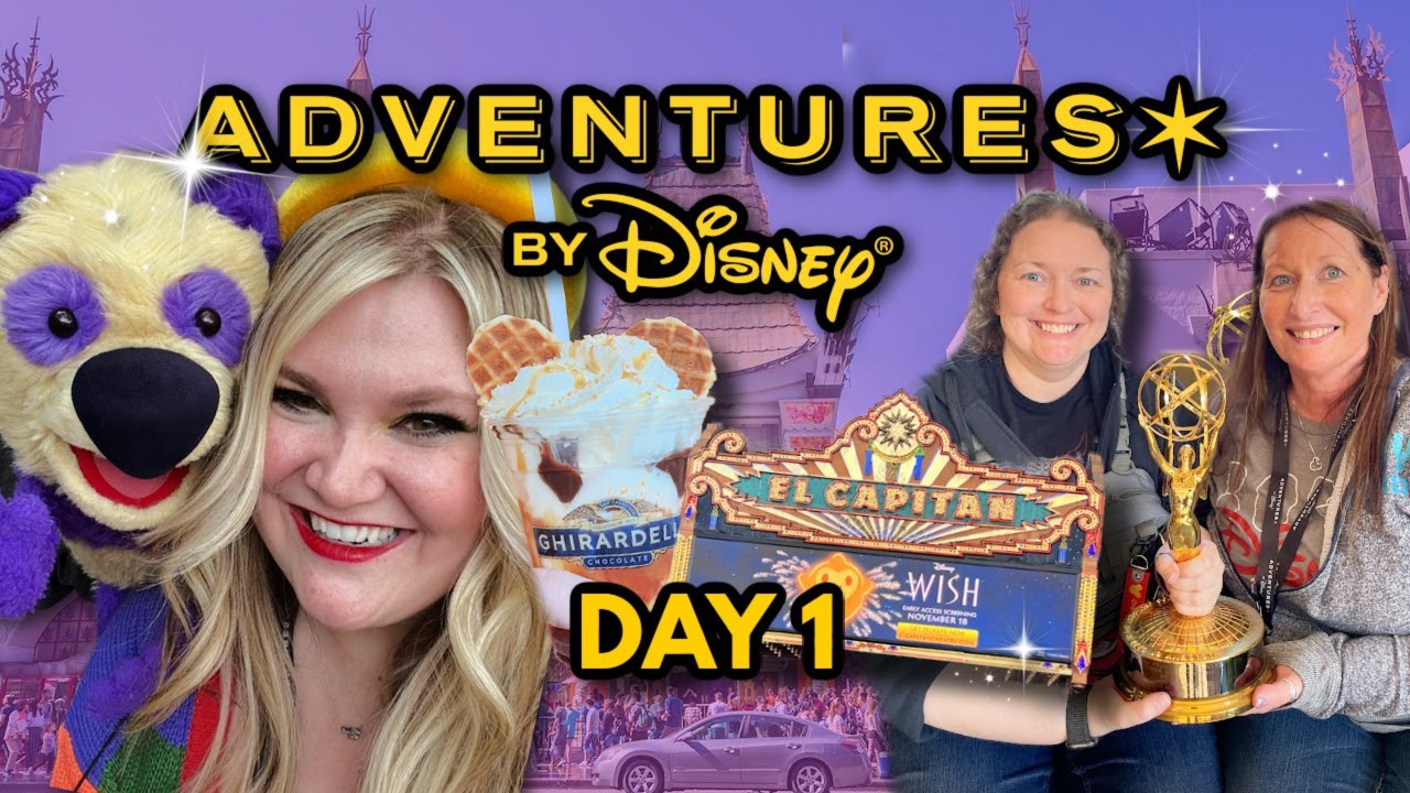 Adventures by Disney SoCal | Day 1 | Welcome Dinner, Jim Henson Studios, Exploring Hollywood  🎬🍿