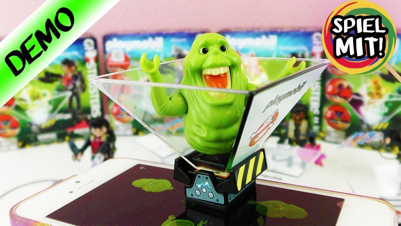 Playmobil GHOSTBUSTERS PLAYMOGRAM 3D - MONSTER HOLOGRAMME | Geisterjäger fangen lebendige Geister