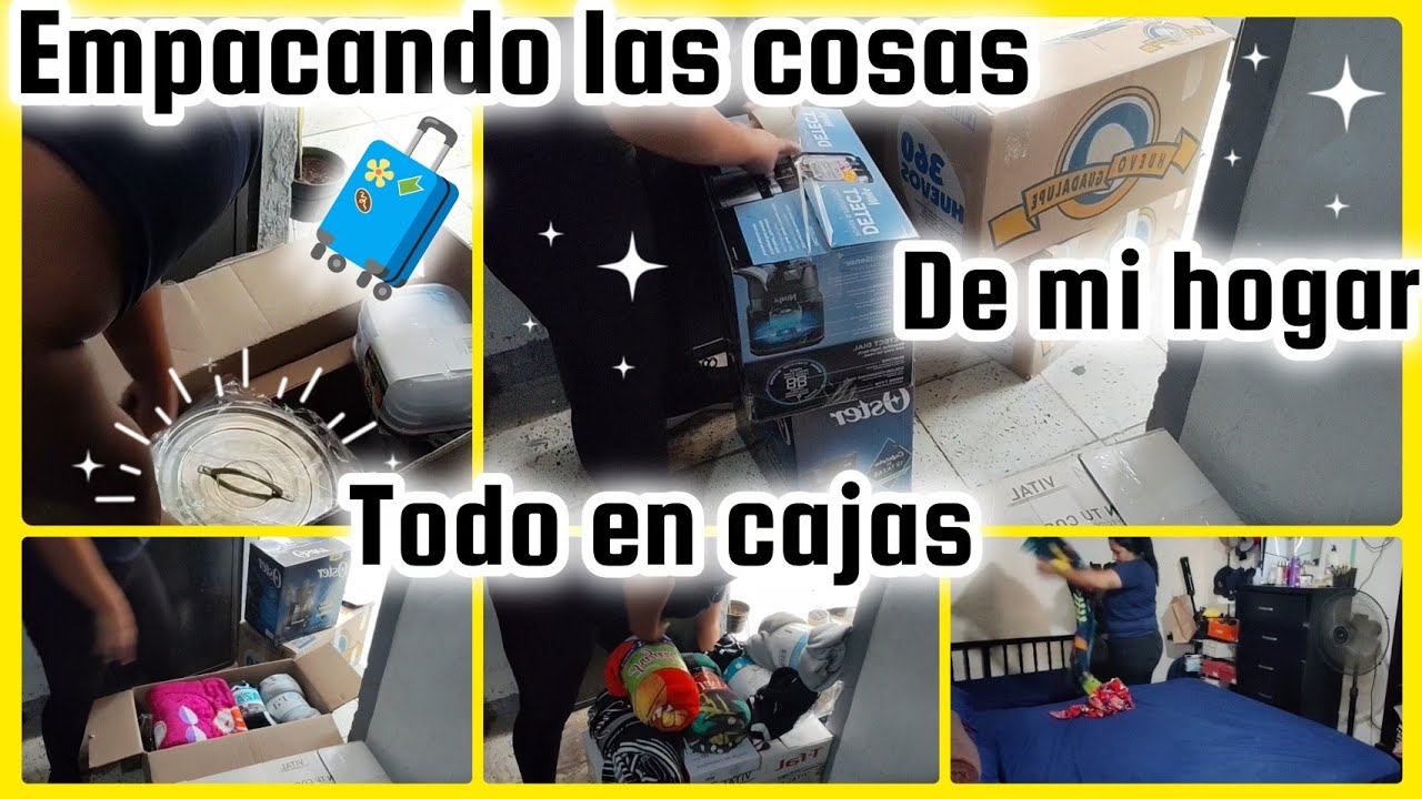 Empacando las cosas🧳 de mi hogar👜tinga de puerco 🐷