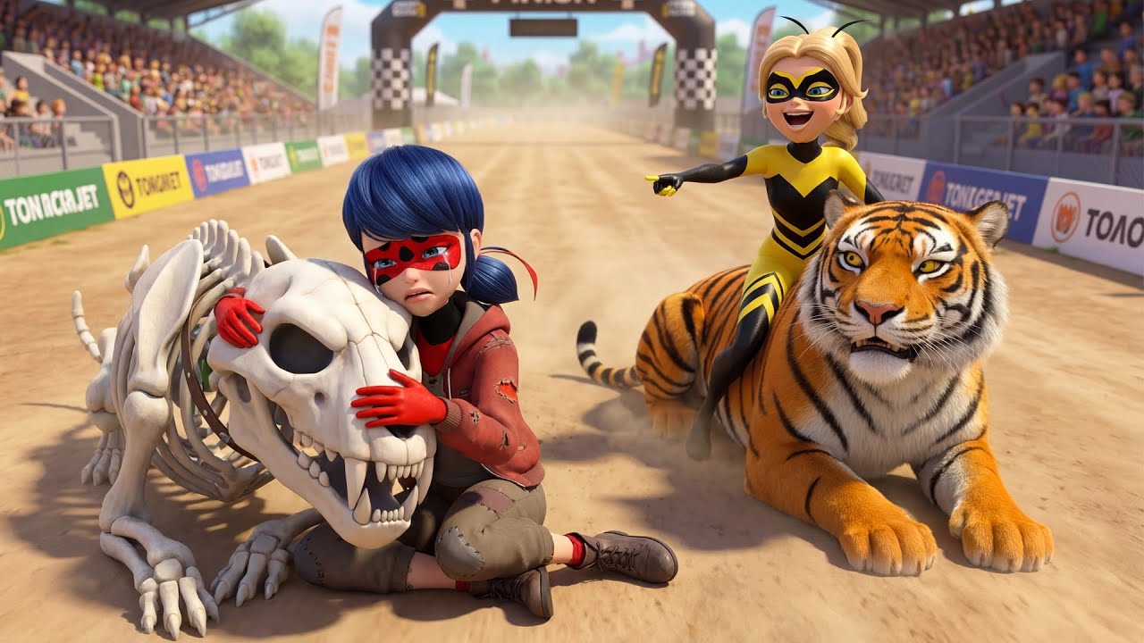 🔥 LadyBug Wins The Magic TIGER Championship! Miraculous Ladybug & Cat Noir