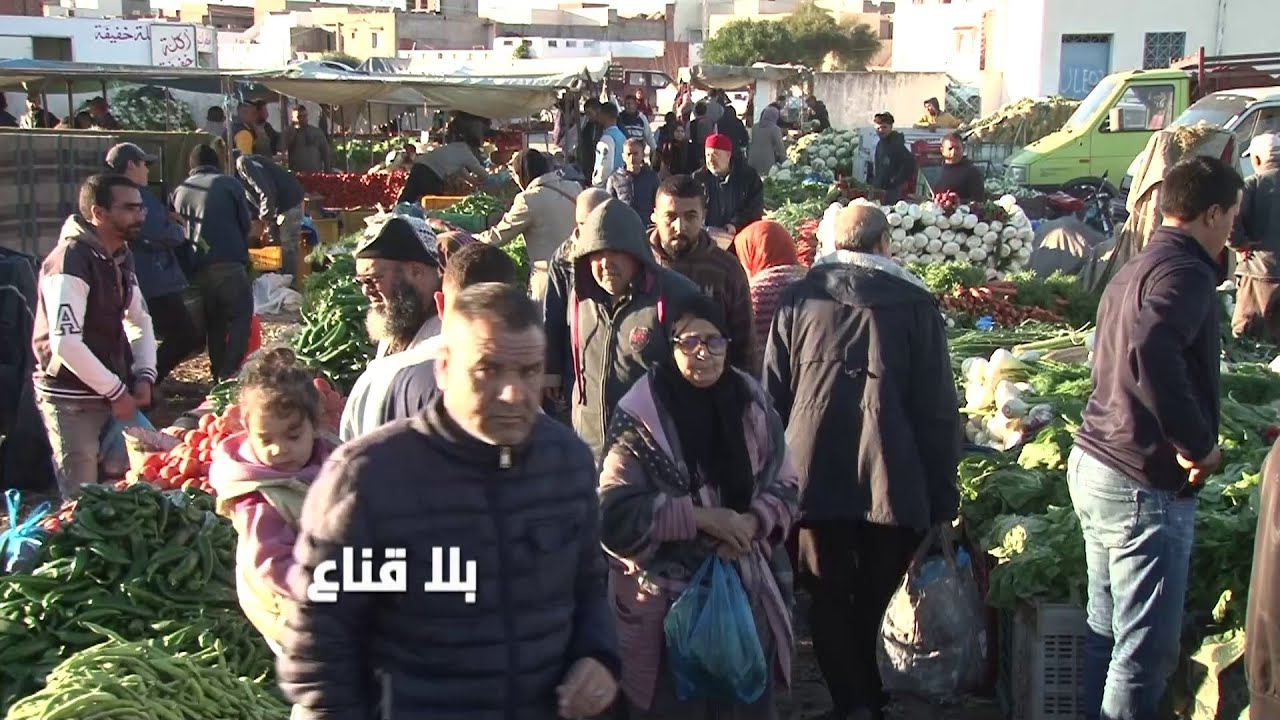 الخير والبركة موجودة في سوق طبربة..الخضرة ألوان وأشكال لكن الجيب فارغ والفلاح يبكي ويشكي !!