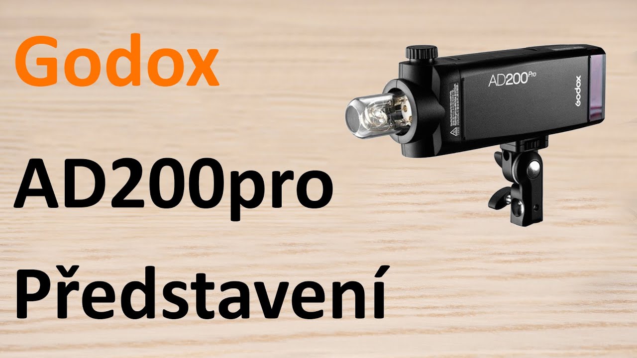 Godox AD200pro - představení a ovládání bateriového blesku