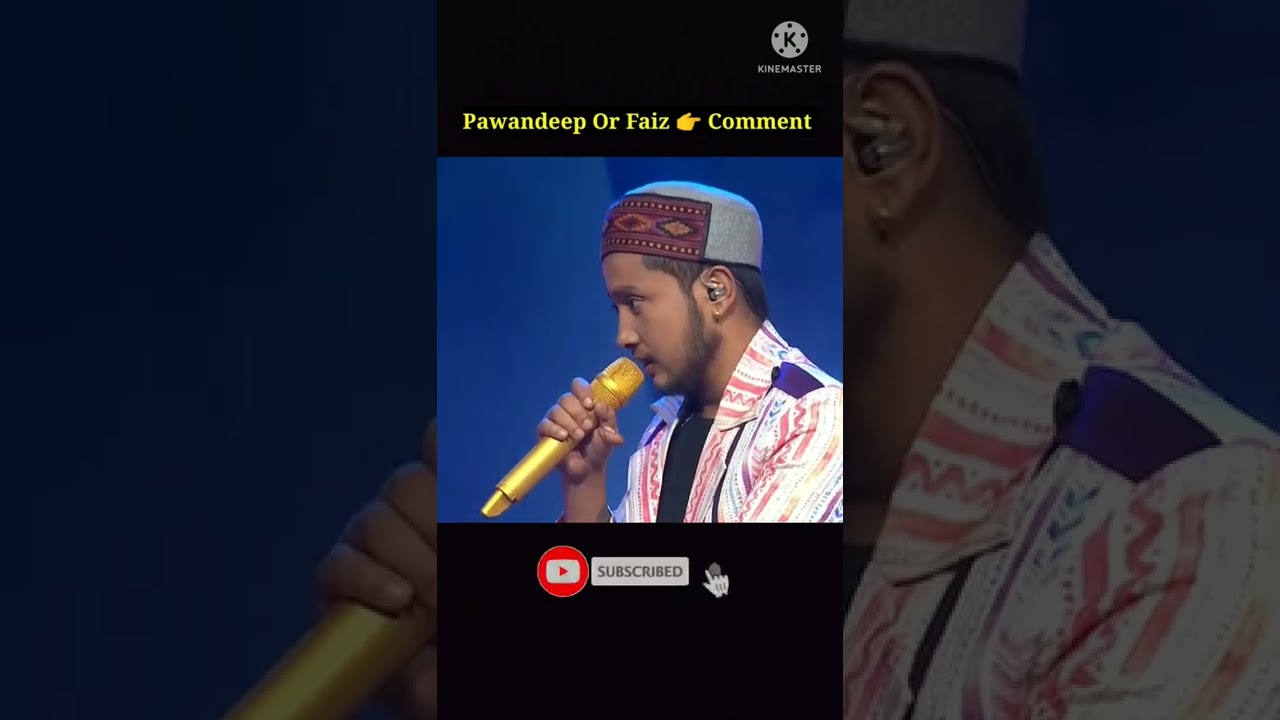 Pawandeep Rajan Superstar Singer #shorts #superstarsinger #faiz