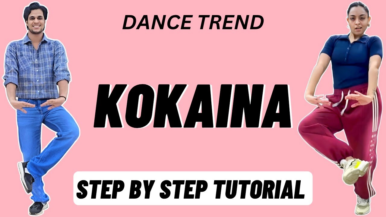 Kokaina Reels Dance Trend Tutorial | Kokaina Instagram Dance Trend Tutorial