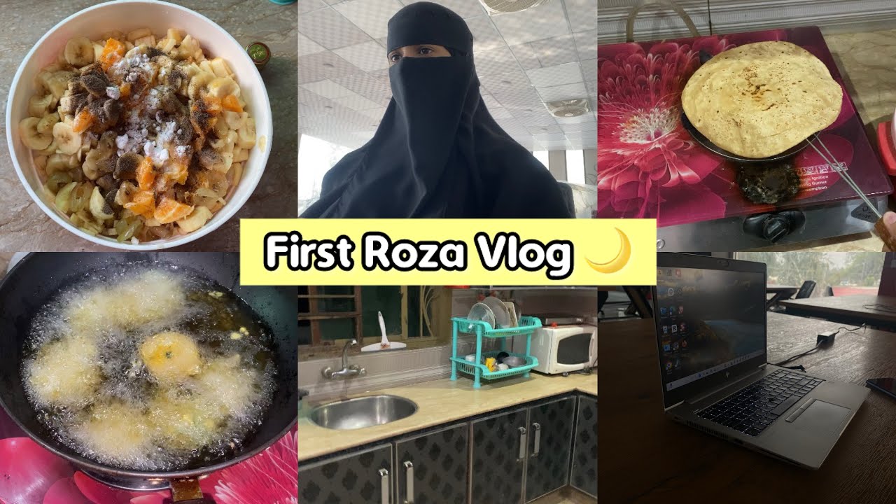 First Roza Vlog 🌙 | sehri to Iftar routine 💗| why I wasn’t posting? 
