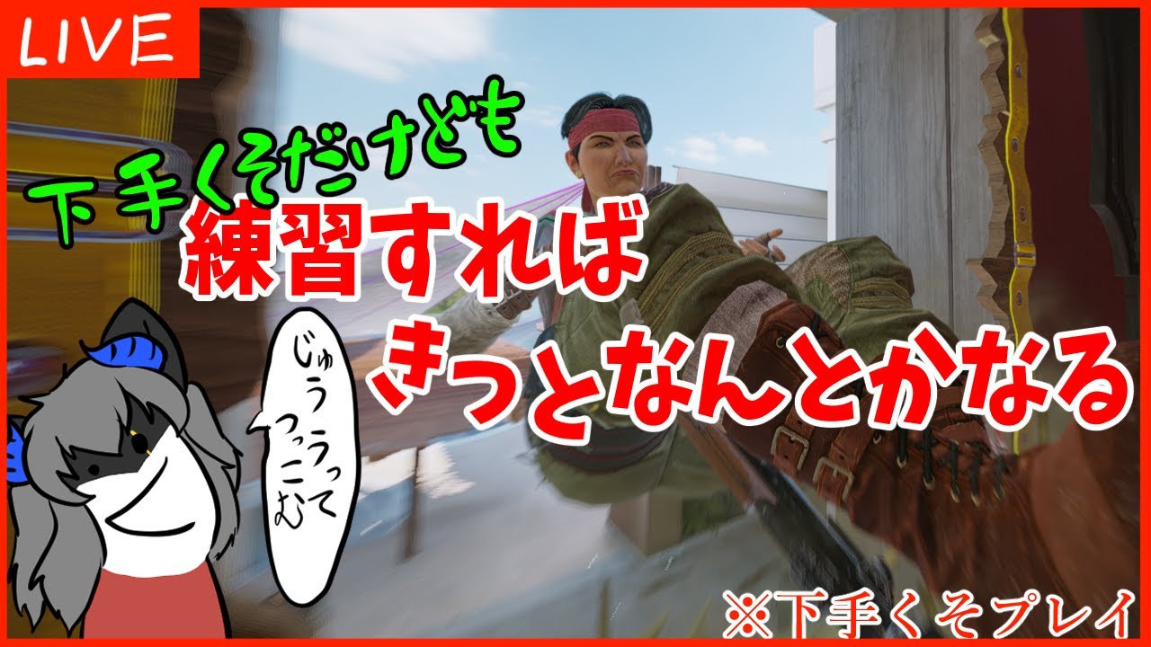 【R6S】下手くそだからFPS練習！！！~Part2~【カニス・パニエル】#vtuber
