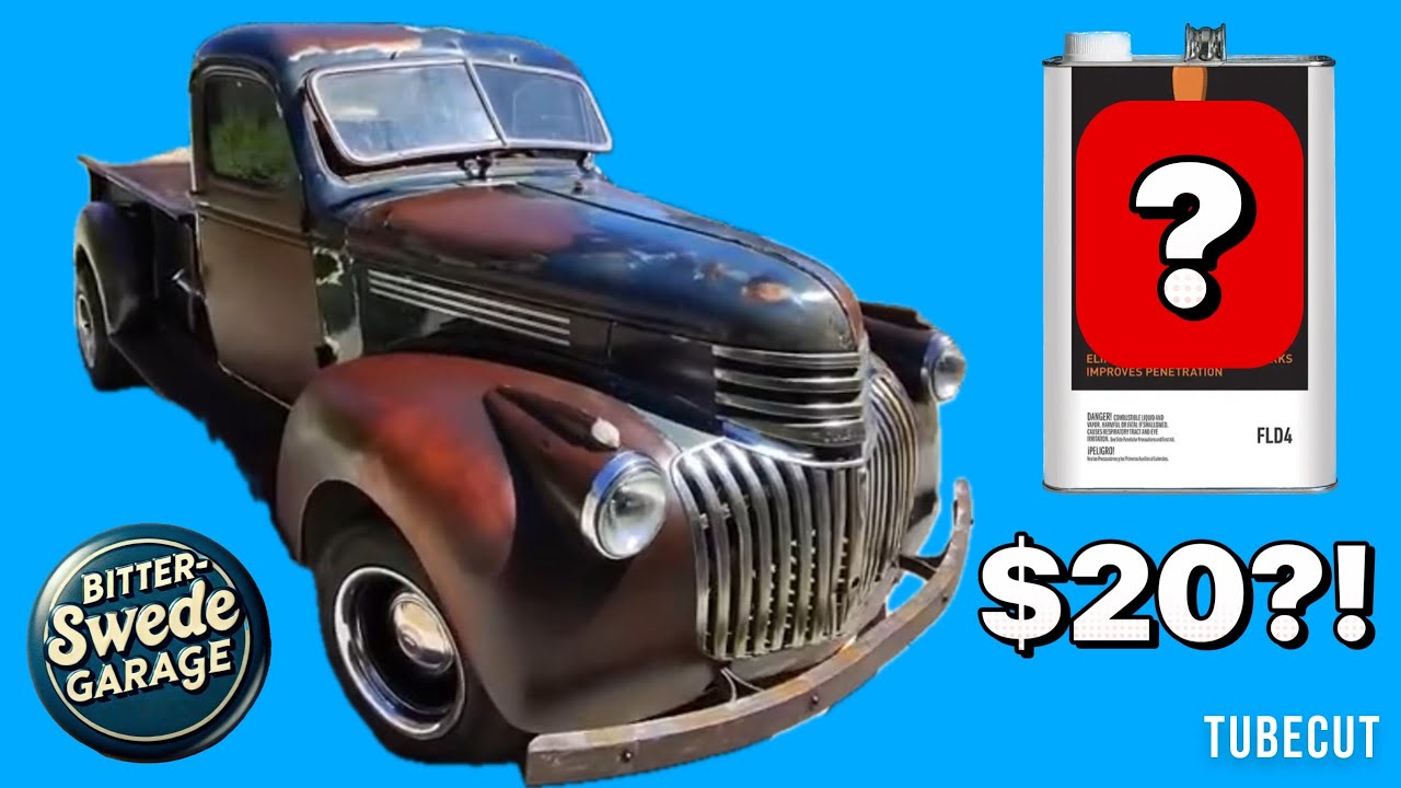 Patina Preservation for $20 on this 1946 Chevy Truck!