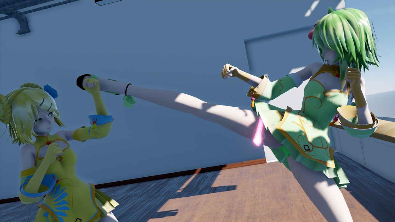[MMD Fight] The LUVORATORRRRRY Girls