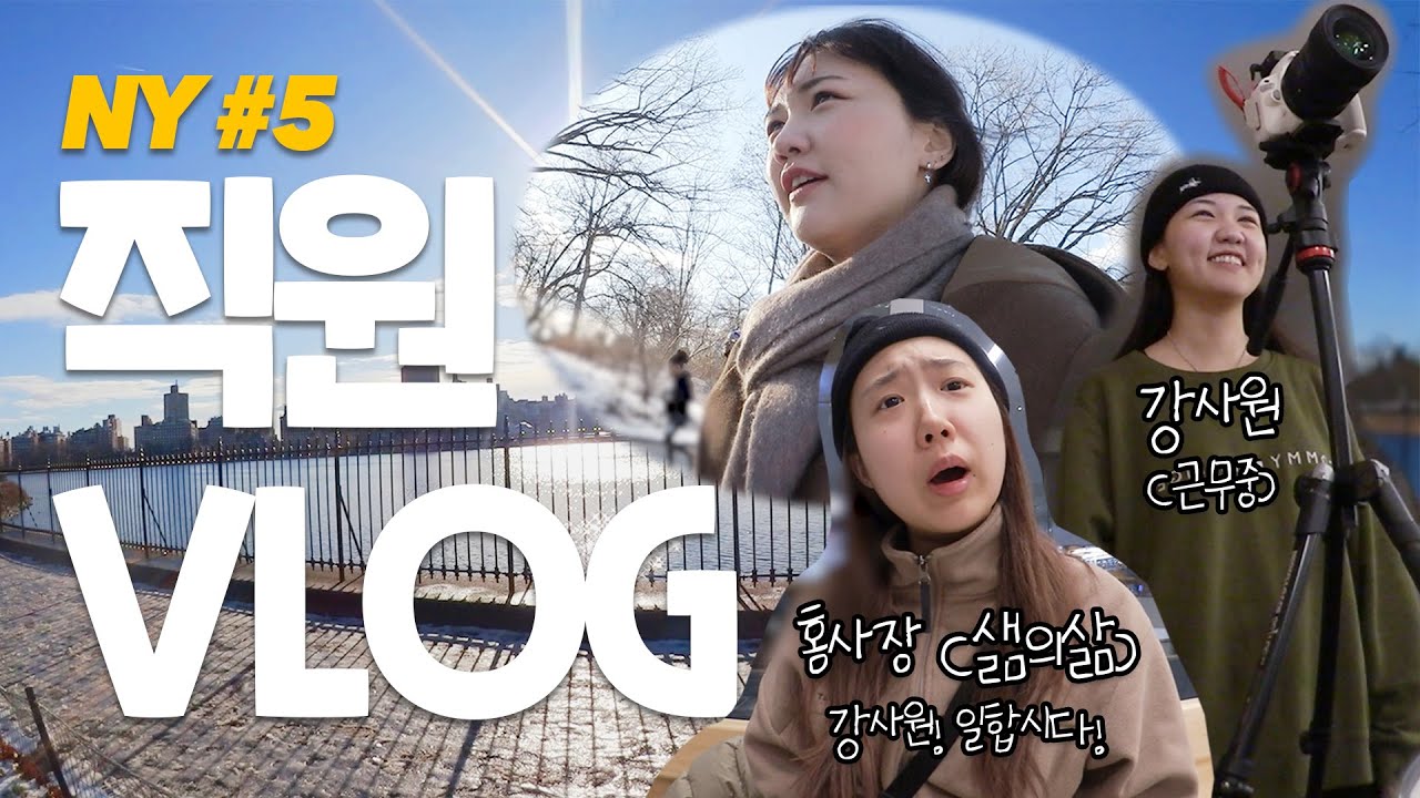 [뉴욕쥐로그] #5 샒님이랑 어떻게 일하세요? 이렇게 일합니다^~* (유튜버이자 찐친과 일하는 삶)