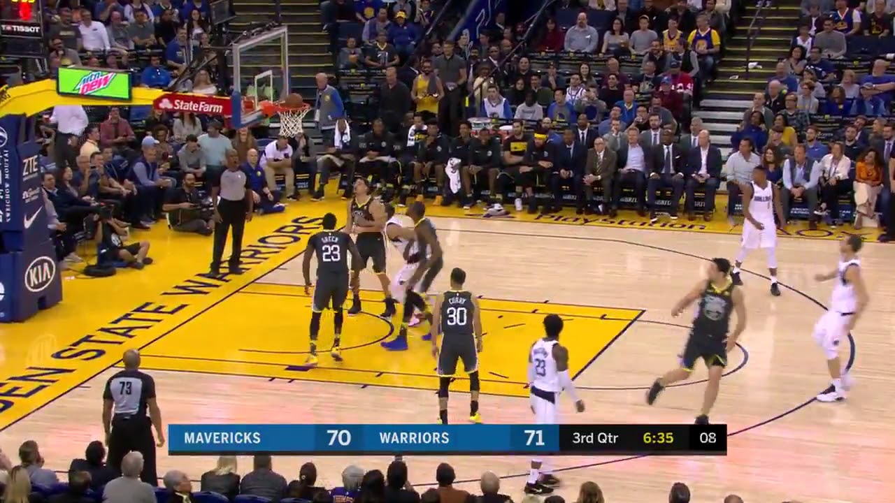 Draymond Green is no match for Dirk&rsquo;s pump fakes