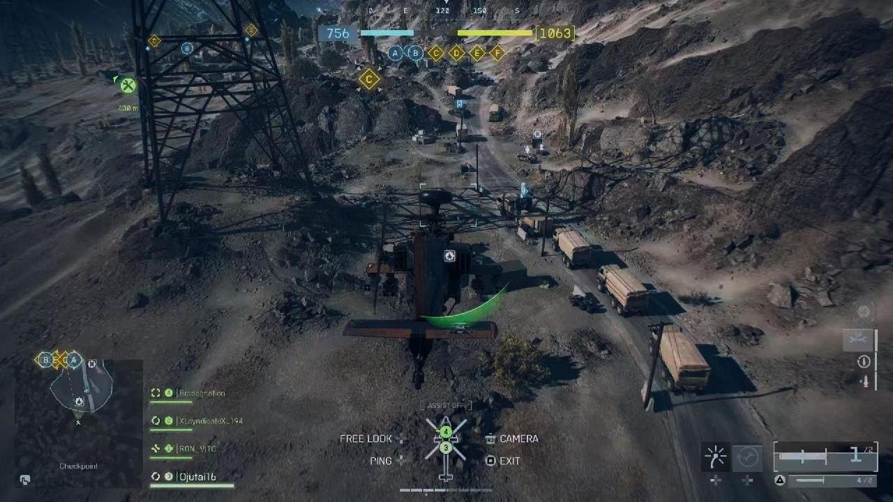 Battlefield 6 Liberation Peak 106 Heli Kills (Console Unedited)