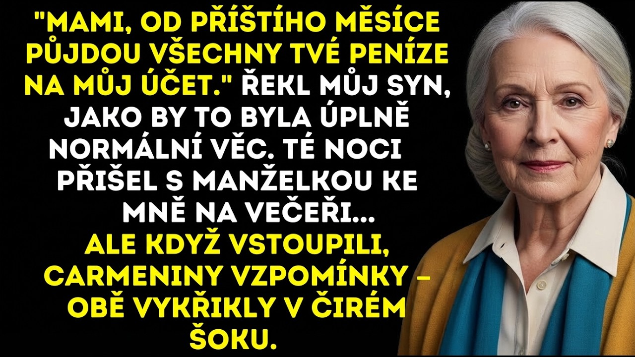 Můj syn řekl: „Tvoje peníze jdou rovnou na můj účet!“ Ale měl jsem tajemství!