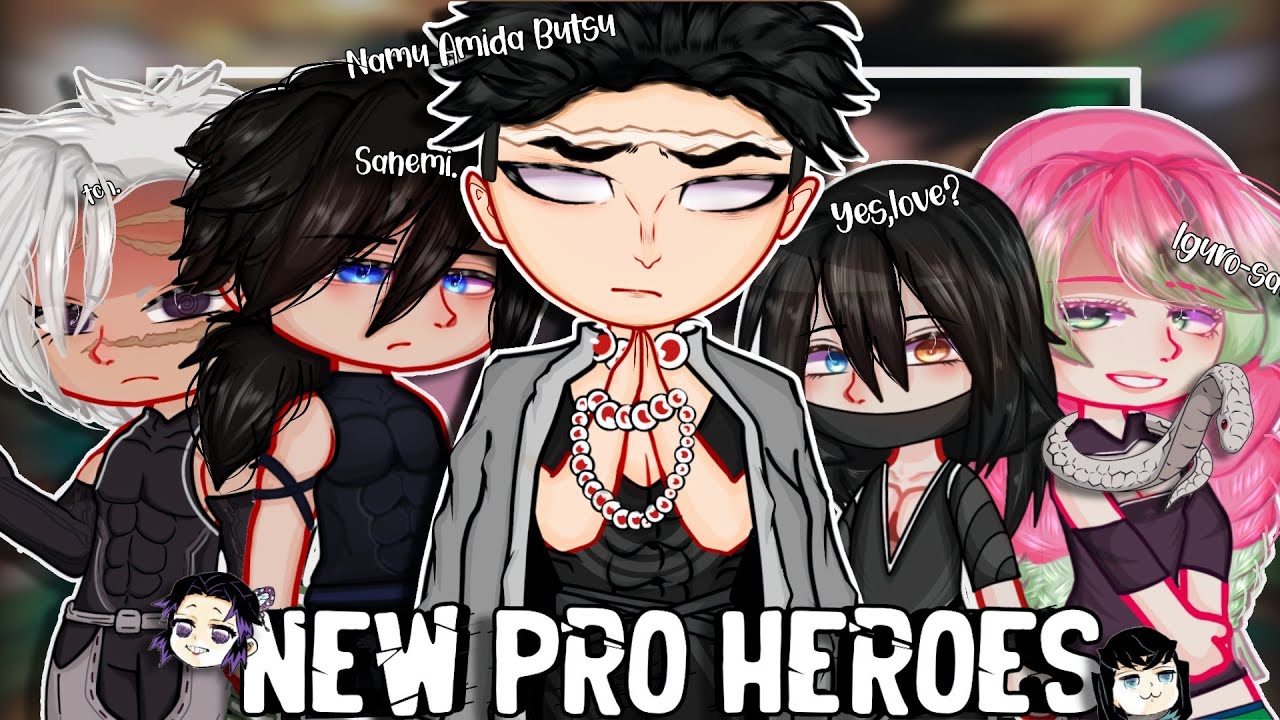 Class 1A React to Hashiras as New Pro Heroes /the series/ part1•