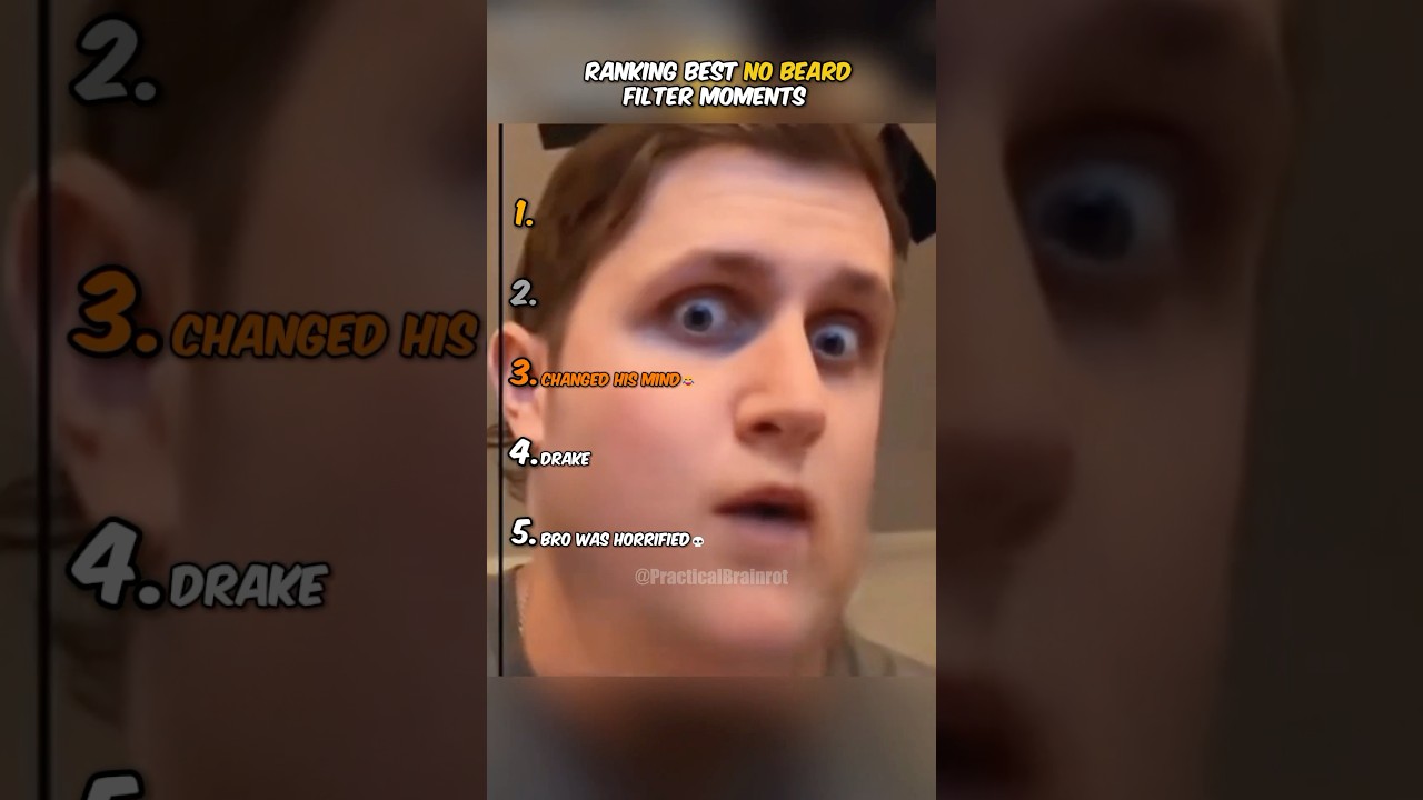 Ranking Best No Beard Filter Moments 😂