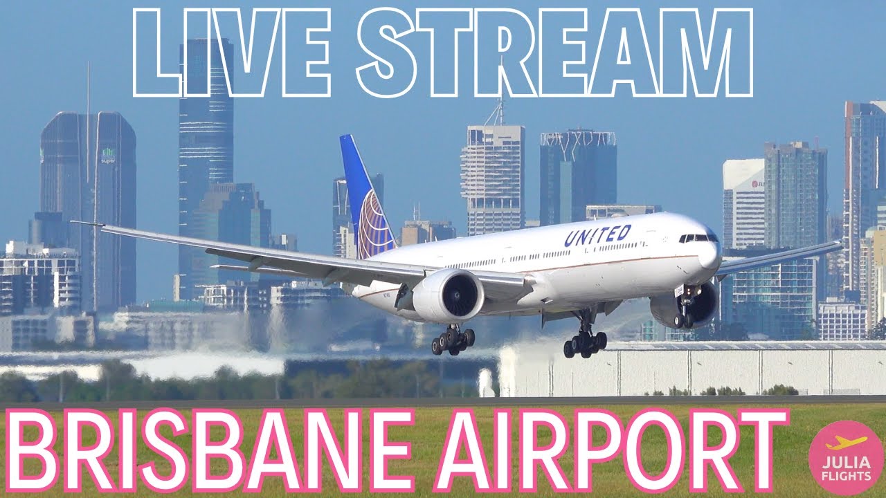 🔴 LIVE Plane Spotting @ Brisbane Airport Australia SUNDAY Morning RUSH