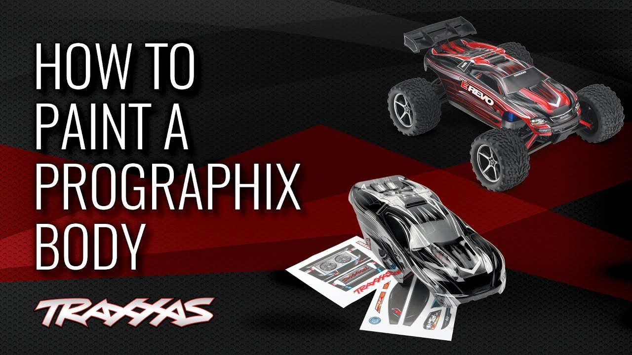 Как покрасить корпус Traxxas ProGraphix | Поддержка Traxxas