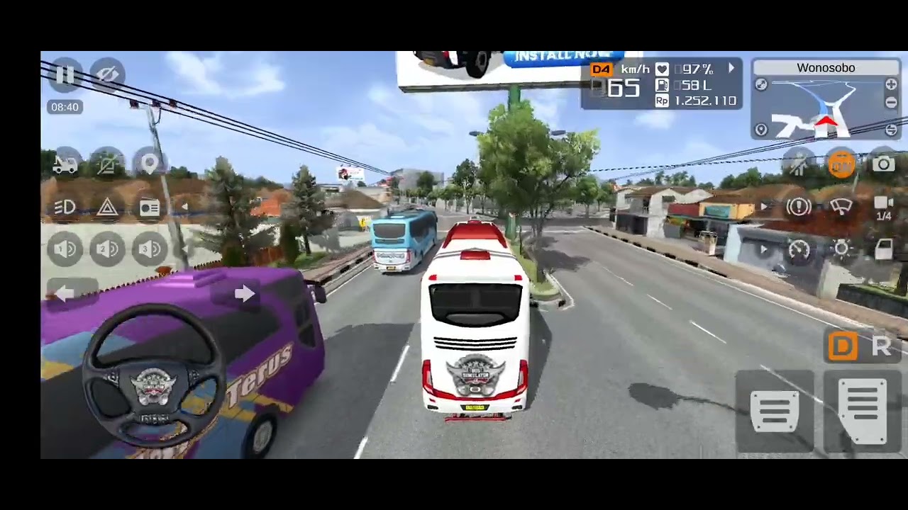 Bus Simulator Indonesia | Village to City Full Journey Gameplay 😱 2026 |