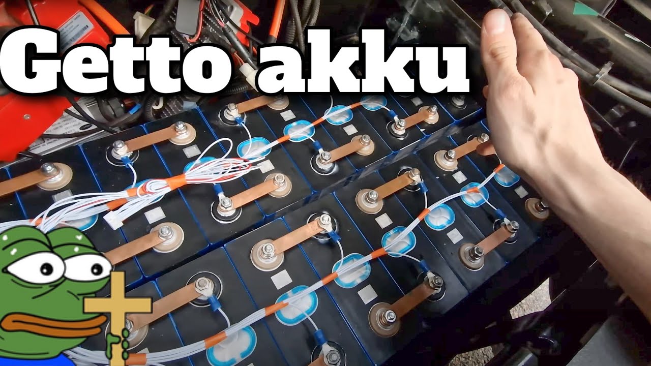 Uuden akun asennus kolmipyöräseen koppimopoon!