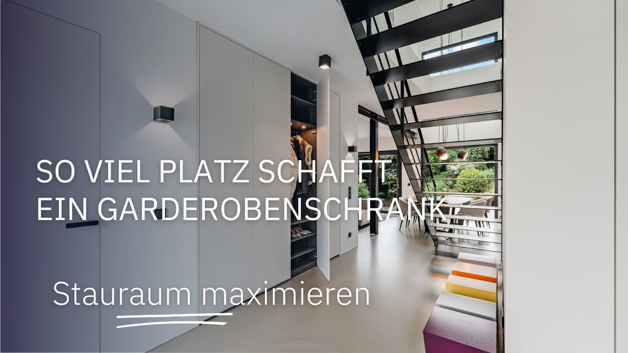 So passt der Garderobenschrank perfekt in den Flur – Maßanfertigung von CABINET