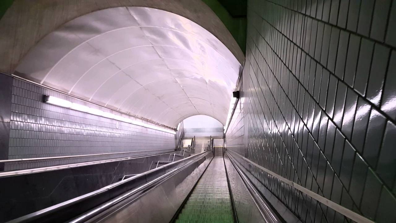 Long Escalator - MARTA - Atlanta, GA - Heavenly Kid Movie