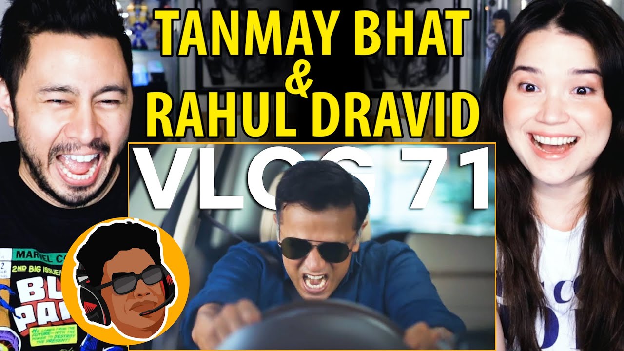 TANMAY BHAT | The Rahul Dravid Vlog & Ad | Reaction by Jaby Koay & Achara Kirk!