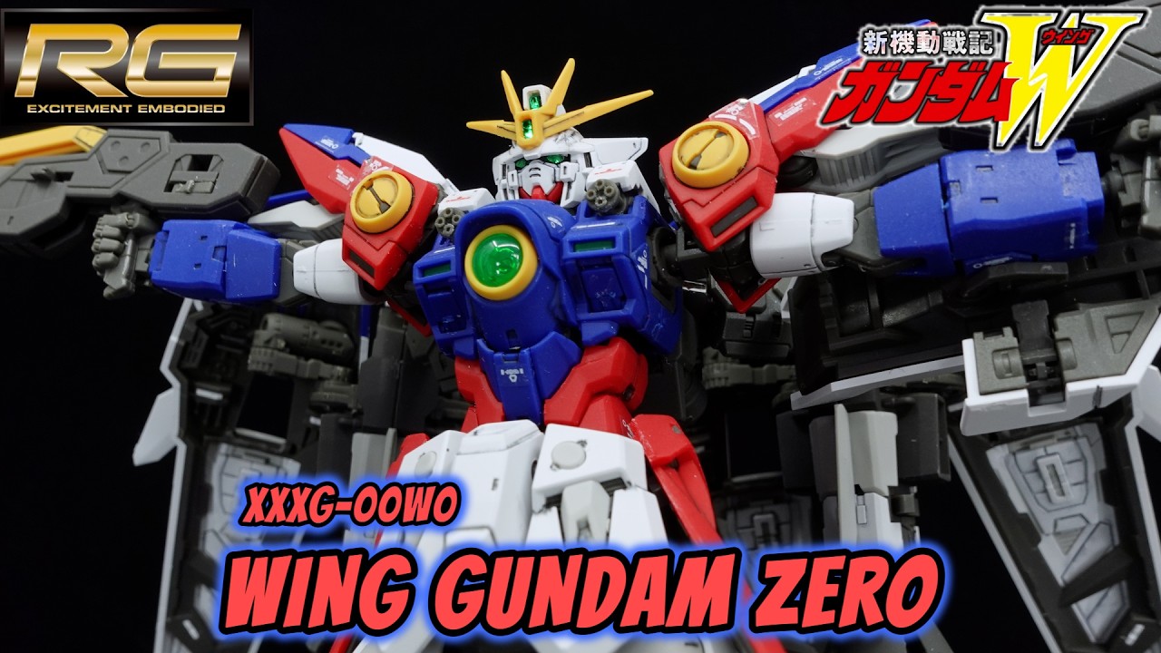 Обзор RG Wing Gundam Zero [TV Ver.] | New Mobile Report Gundam Wing