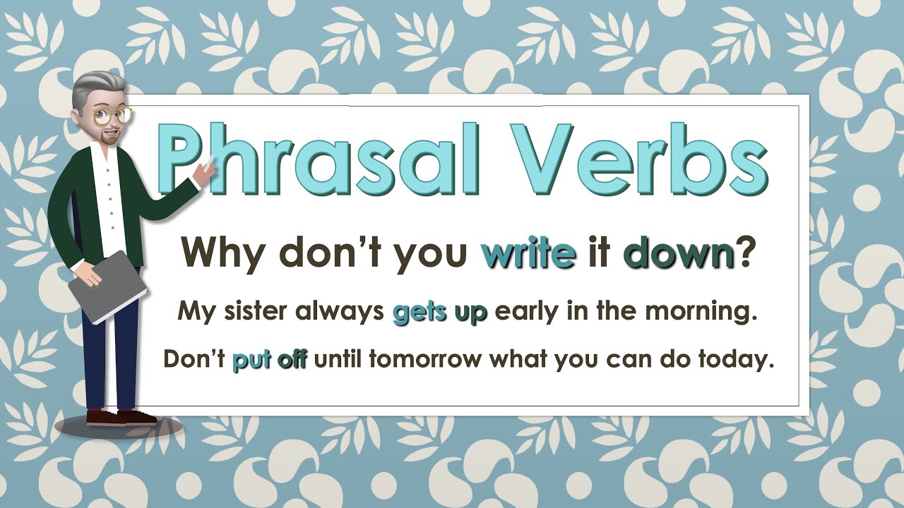 ESL - Phrasal verbs (transitive and intransitive)