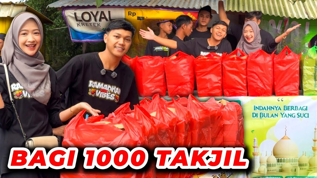 AJAK MBAK PUTRI BAGI-BAGI TAKJIL BARENG WARGA !!! RAMADHAN 2026