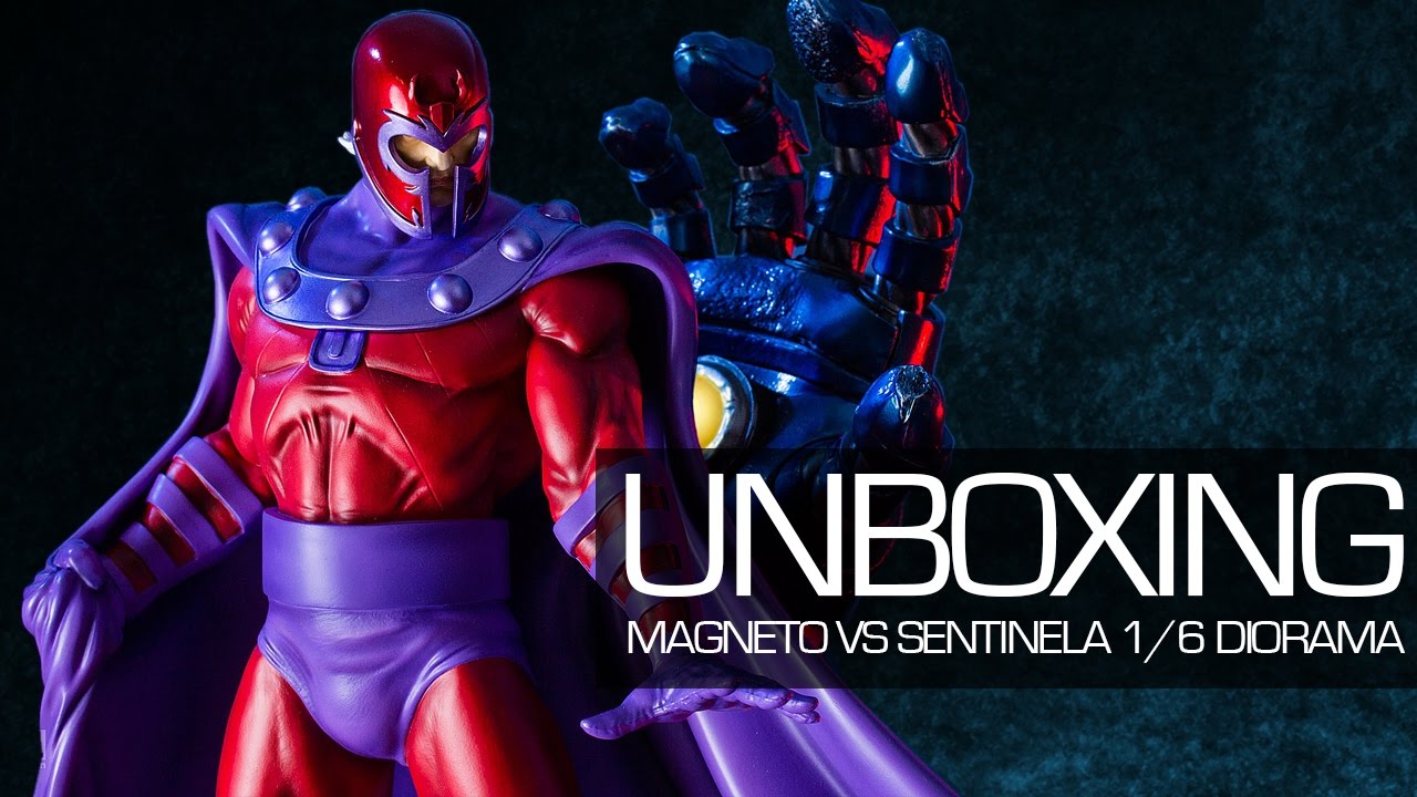 Unboxing - Magneto Vs Sentinel 1/6 Diorama - Iron Studios