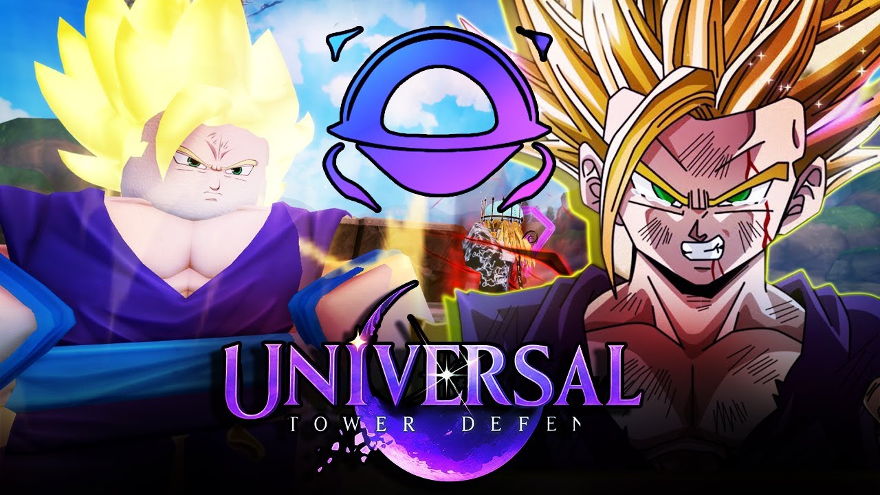 Eternal Gohan Showcase in Universal Tower Defense Roblox Rohan & Robot 16