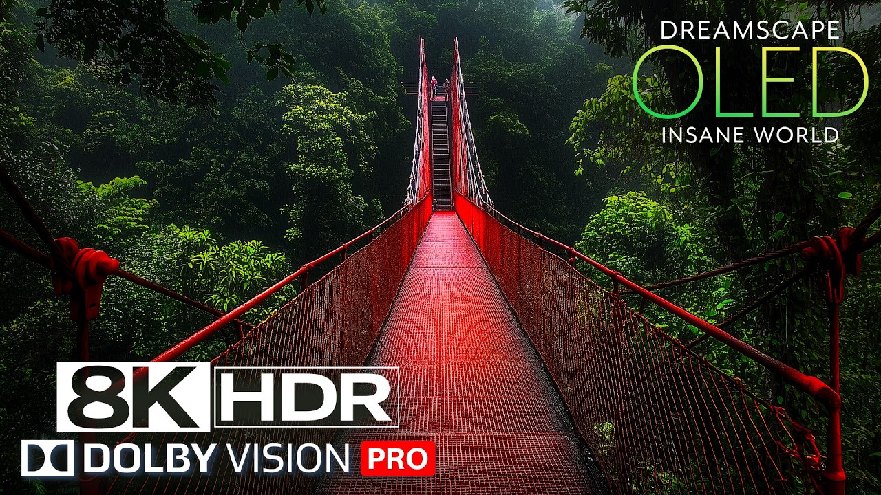 8K MAX RESOLUTION! Dolby Vision&trade; HDR COLORS (60 FPS) - Peaceful Relaxing Film