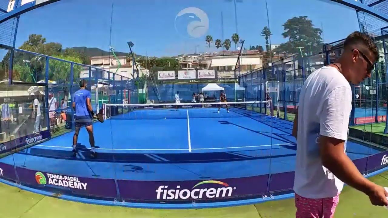 Ottavi Padel Open Sanremo 10k   Calneggia Lovascio   Dip Nazar Juan Pablo e Rubini