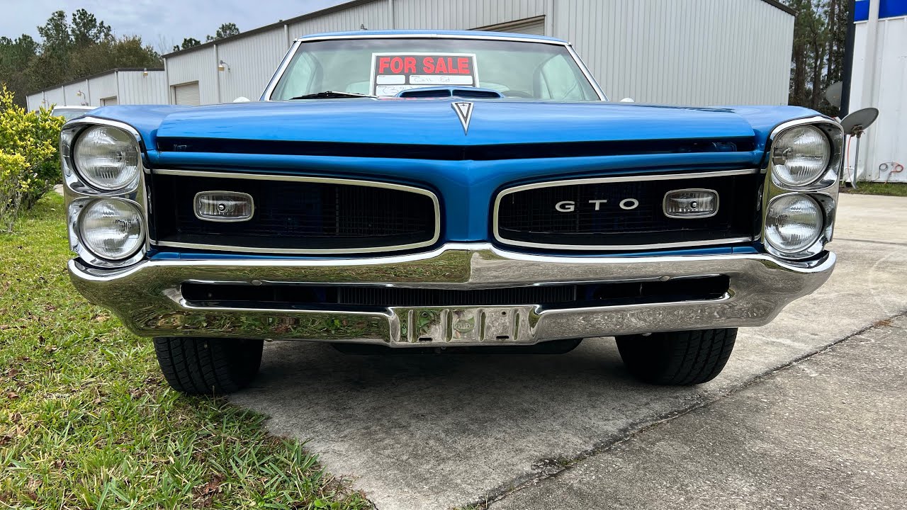 1966 GTO has 400 four-speed ￼Crank Up /Corner Classic Car Hunter 😎(muscle car Corner)