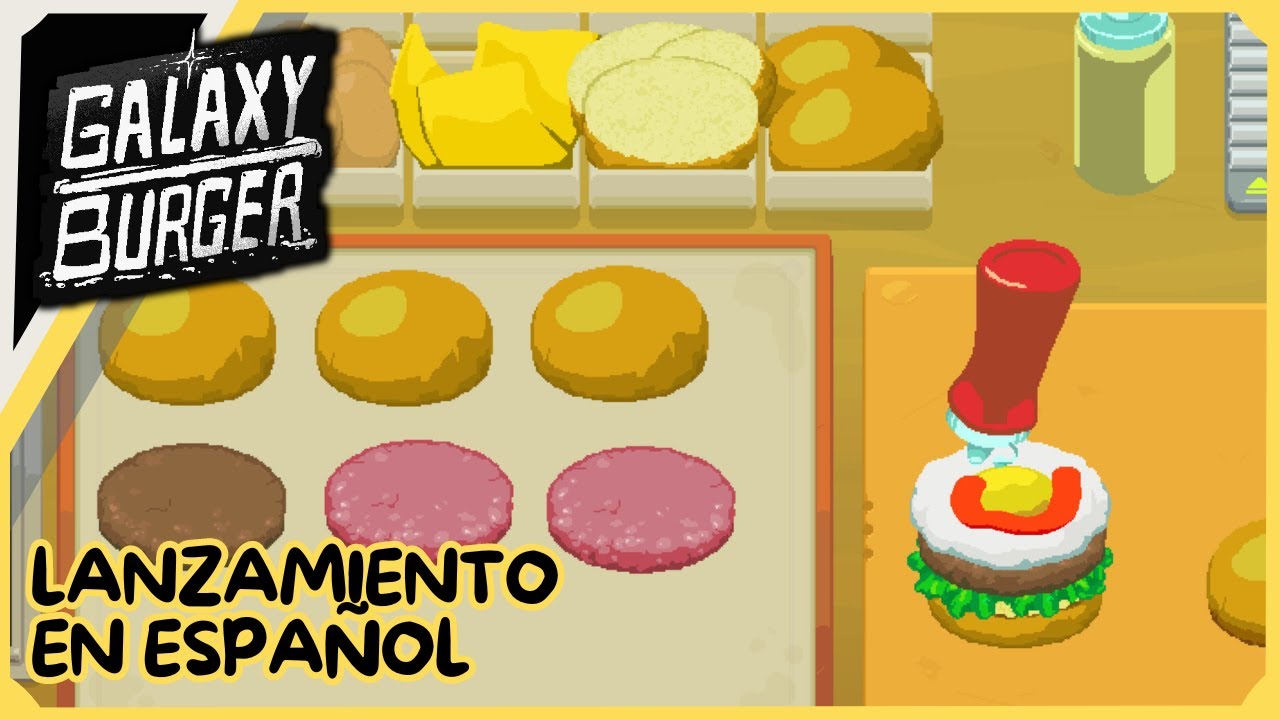 COCINA Y VENDE HAMBURGUESAS POR LA GALAXIA | Galaxy Burger