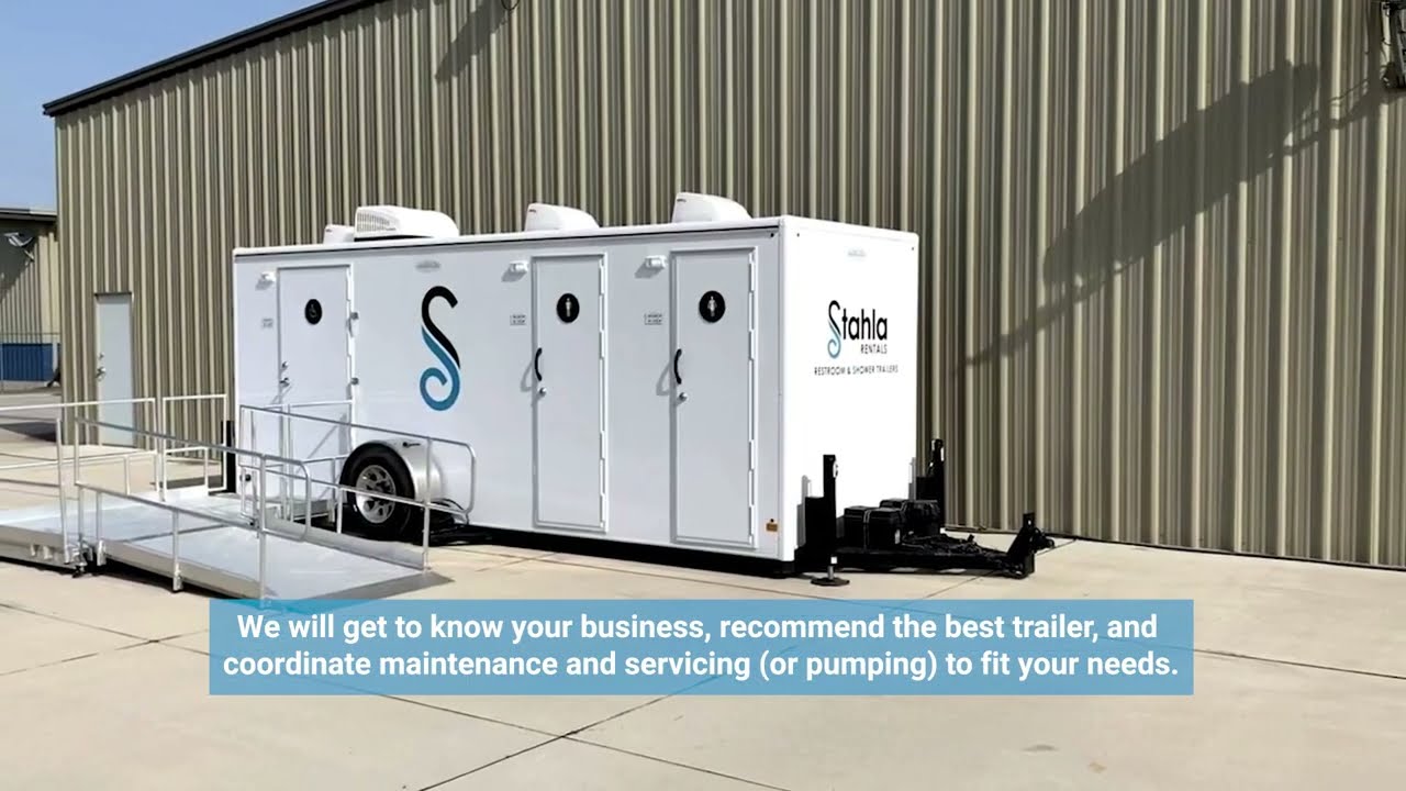 Commercial Restroom and Shower Trailer Rentals for Businesses