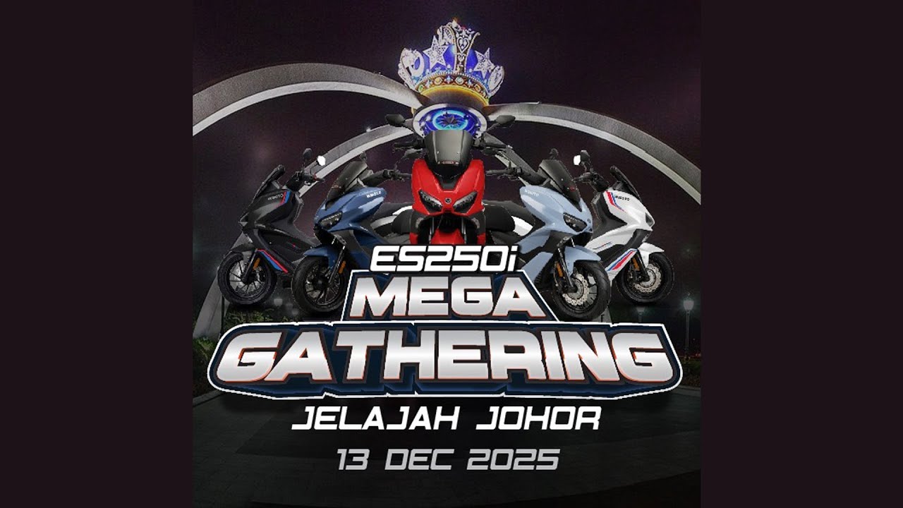 WMOTO ES250i Official Club - Mega Gathering Jelajah Johor