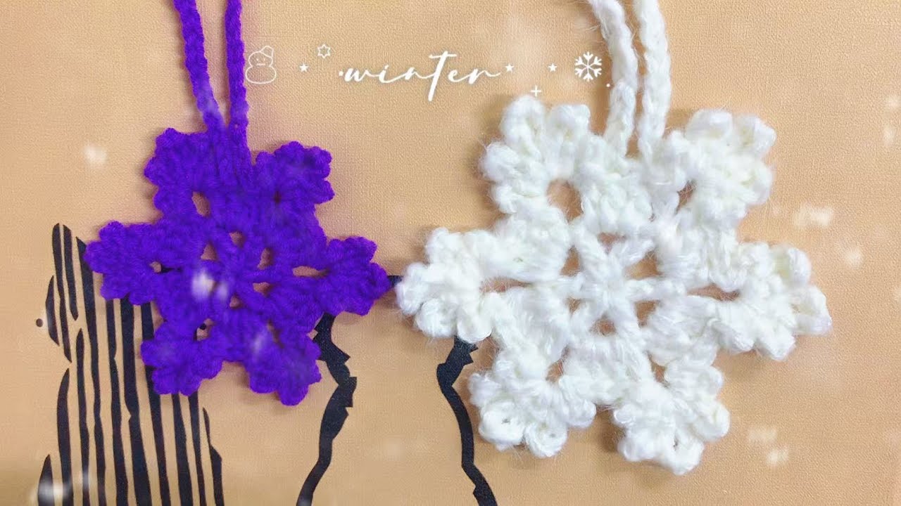Crocheted snowflake pendant/decoration#crochet #crocheting #handmade #diy #snow #christmas #pendant