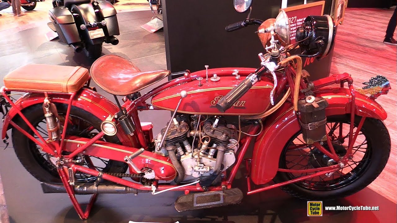 1927 Indian Scout Vintage Bike - Walkaround - 2019 EICMA