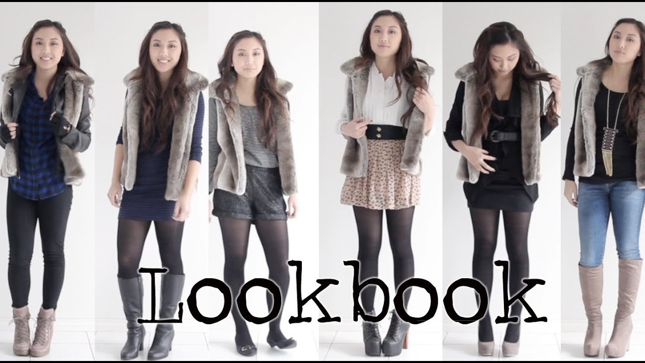Lookbook - how to wear the Faux Fur Vest