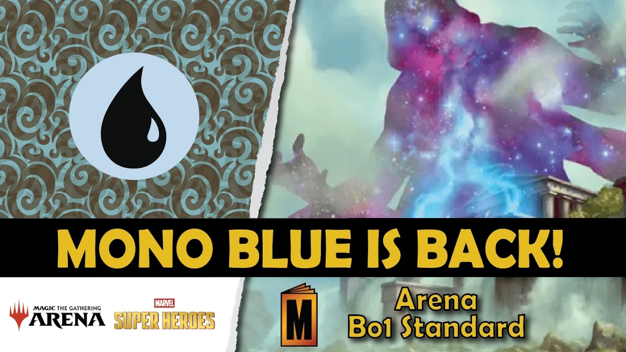 Mono Blue Control Is Back and It Feels BRUTAL! 🌊 #mtg #mtgarena #standard
