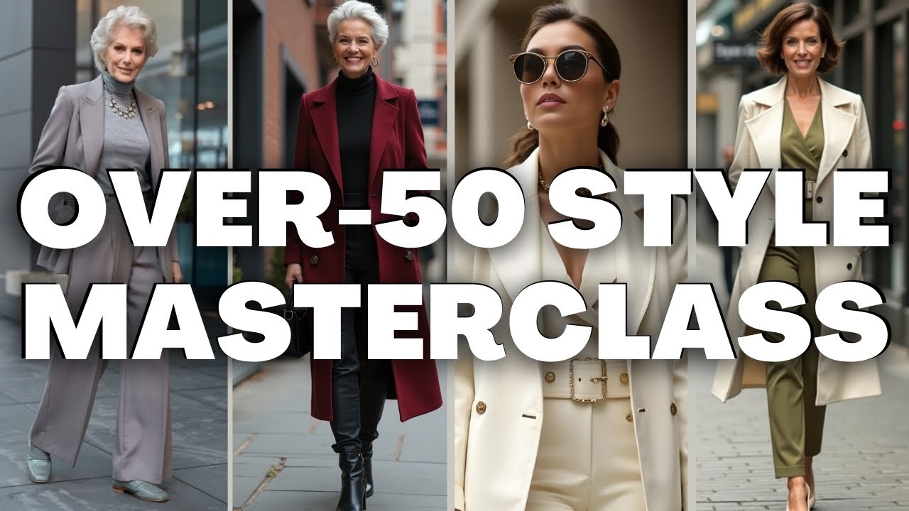 Ageless Fashion: The Complete Style Guide Every Woman 50+ Must Watch | Chic Charts