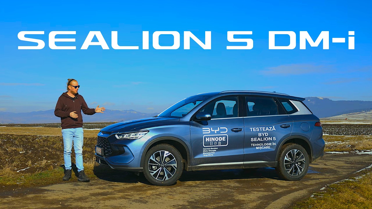 Kipróbáltam: 2026 BYD SEALION 5 DM-i | Design | 212 HP 300 Nm | Plug-in Hibrid SUV - teljes bemutató