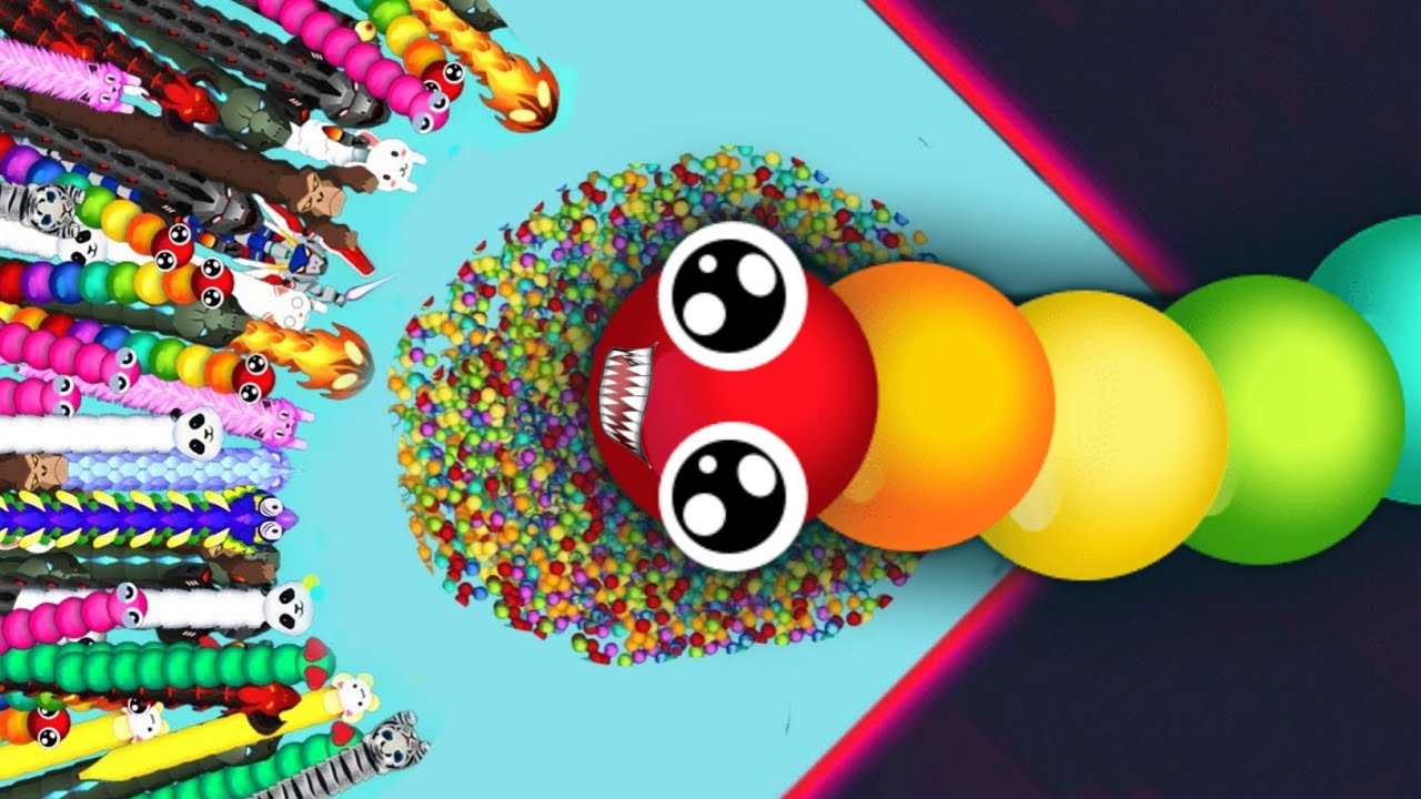 SNAKE IO🐍 MONSTER RAINBOW 🌈 SNAKE 🐍 VS 1000 PRO GIANT SNAKES 🐍 EPIC SNAKEIO GAMEPLAY #snakegame 