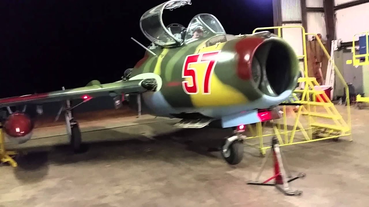 Mig -15 startup.