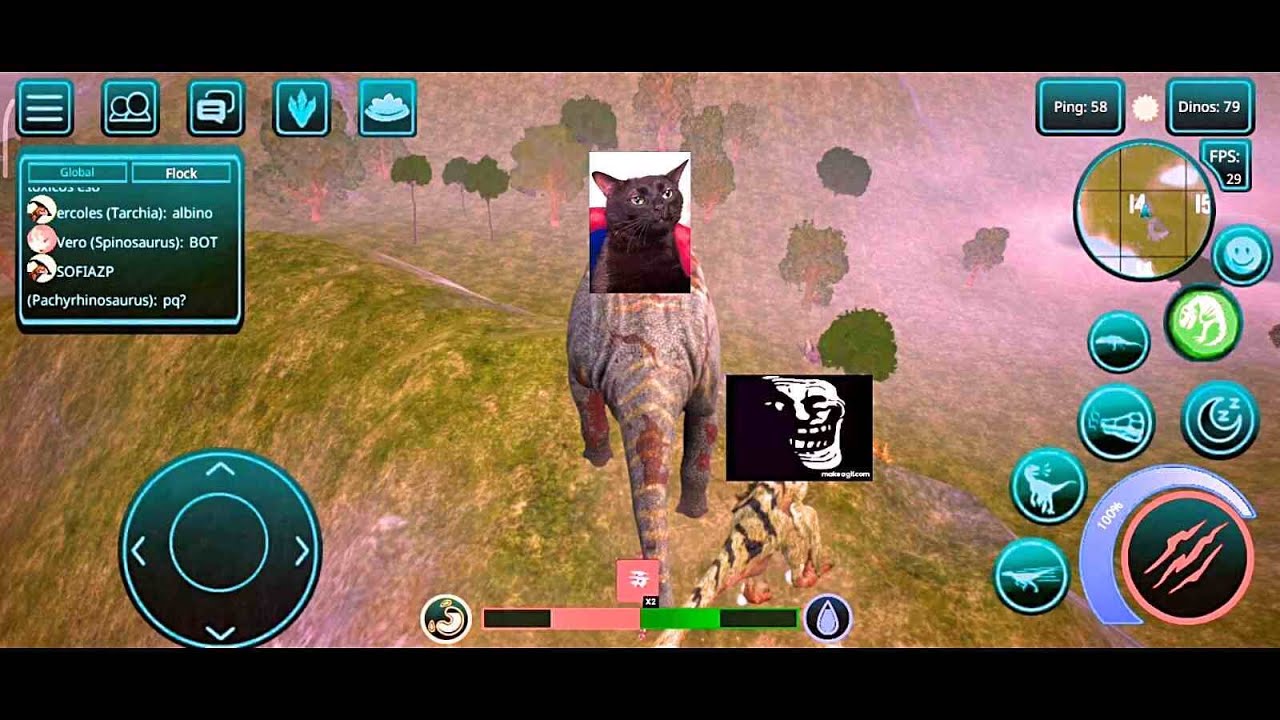 the cursed isle । Pachyrhinosaurus gameplay । (Funny) moments #funnyvideo #viralvideo #trending